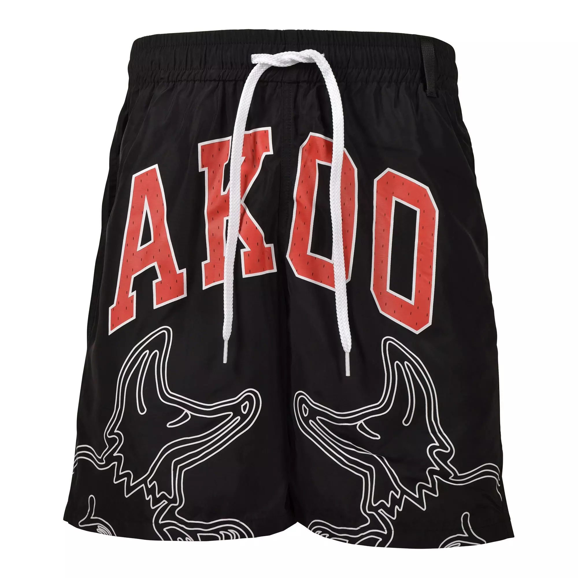 Black akoo shorts online